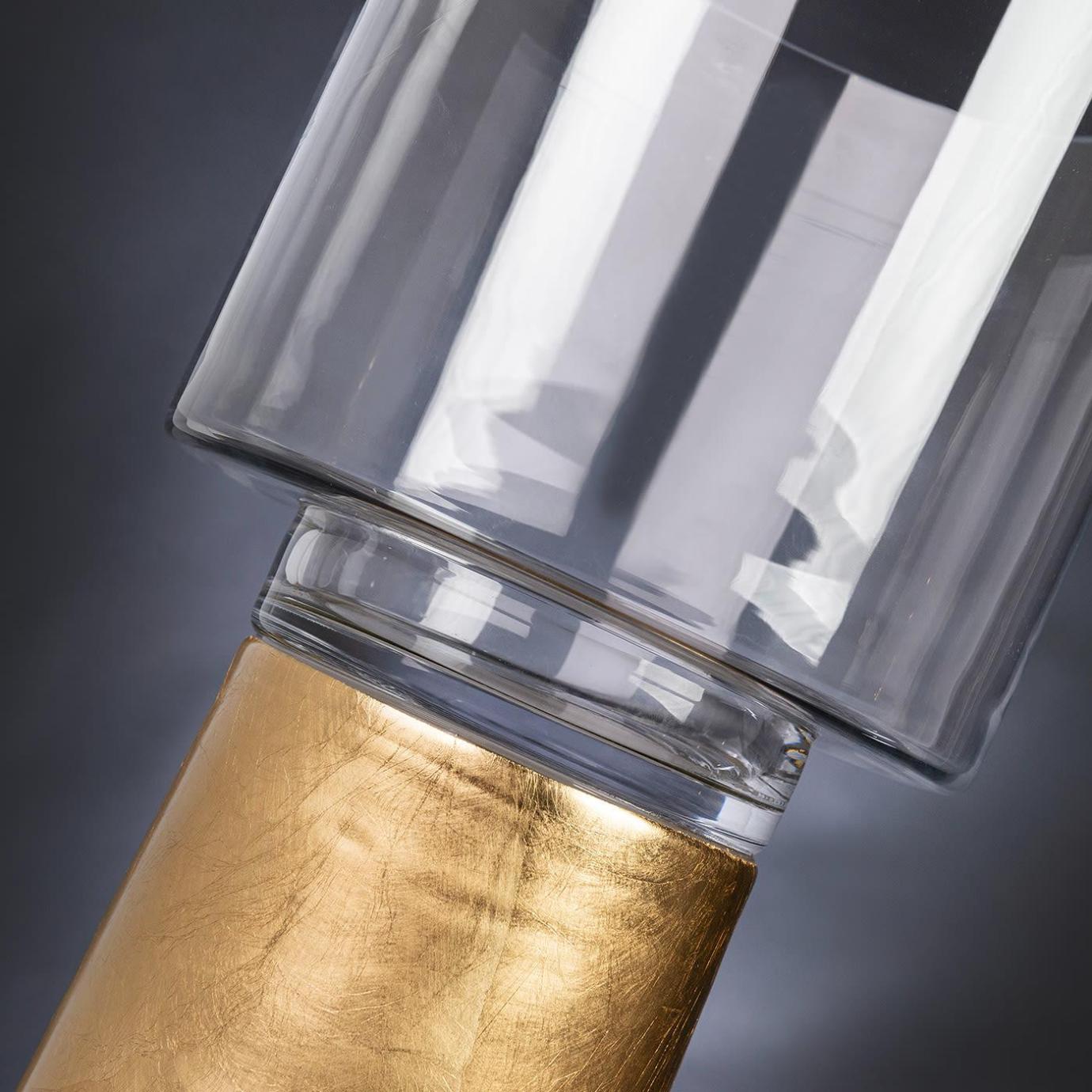 One Gold Kerzenhalter