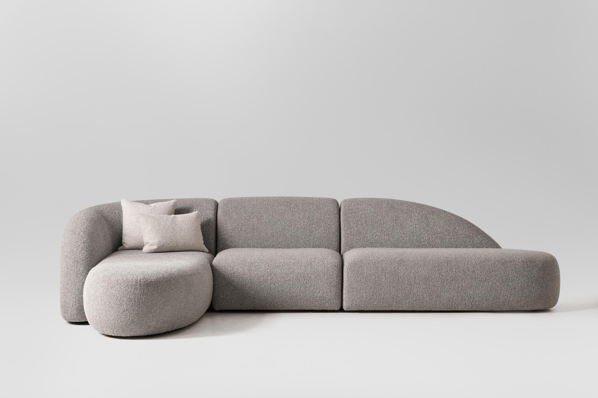 Beluga Graues Sofa