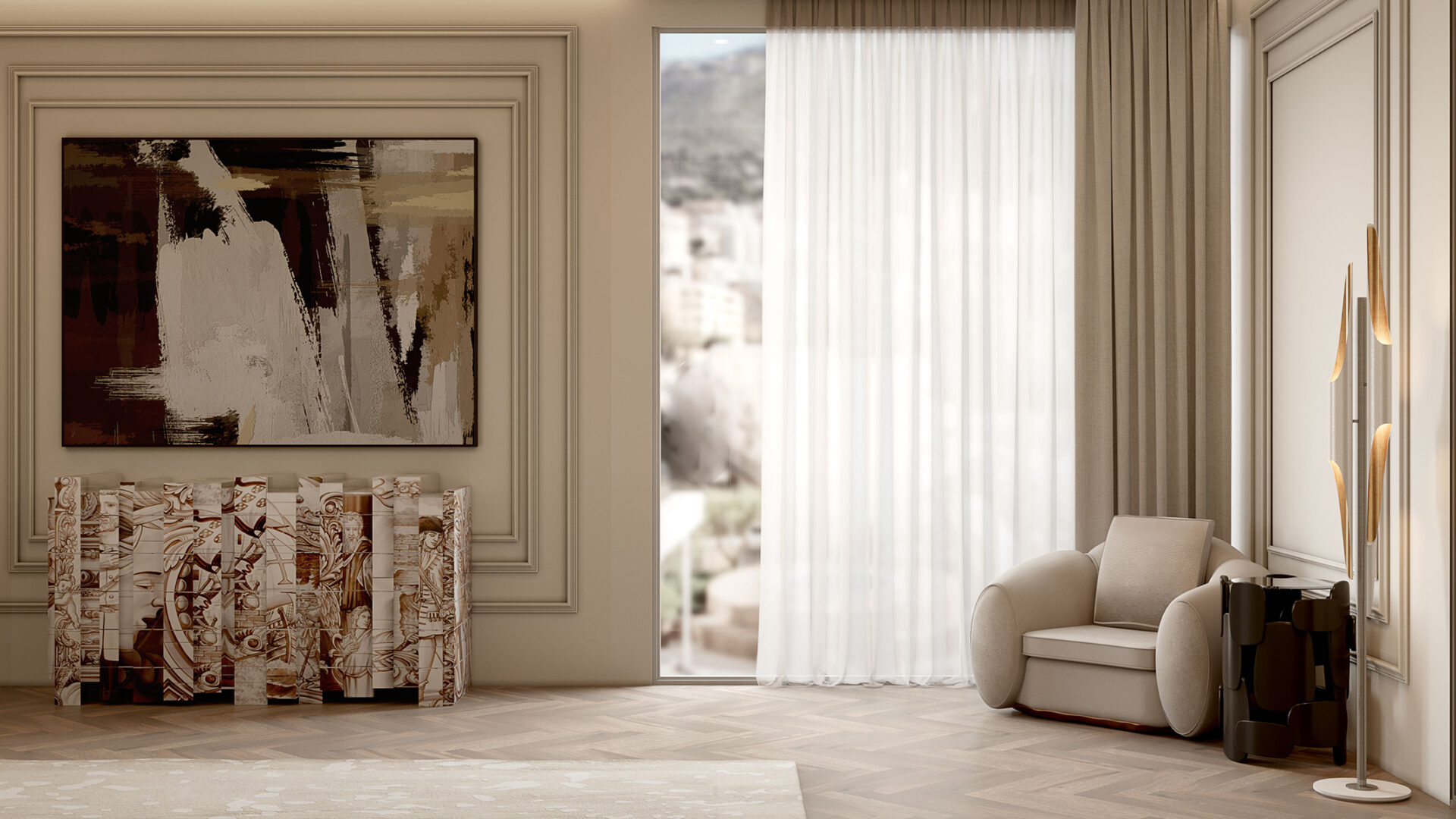 Deep‑Tone Stehlampe - 3