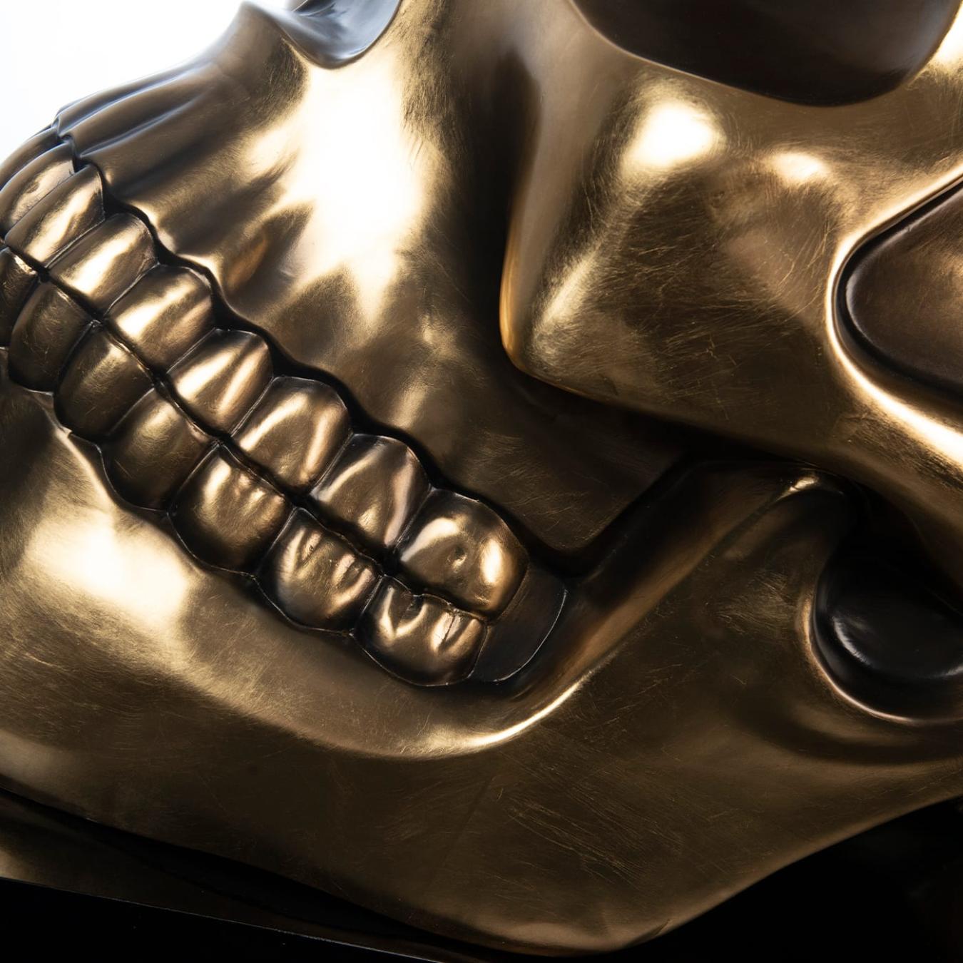 Schädel Skulptur