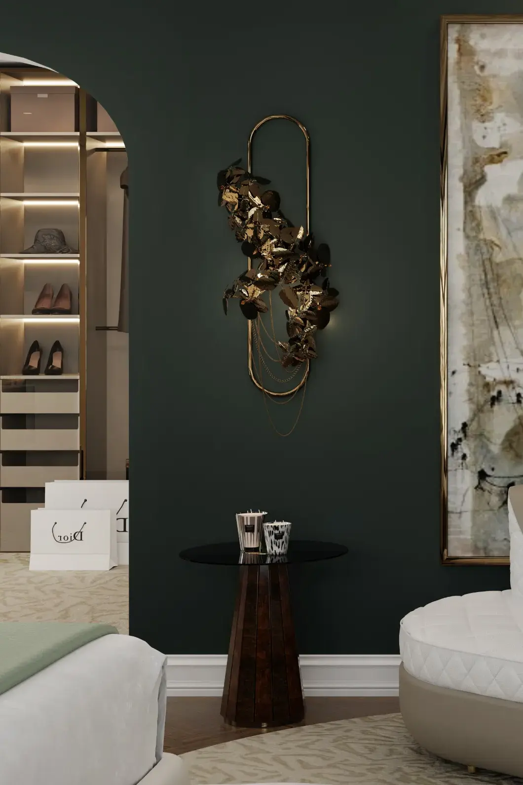 Radiance II Brauner Beistelltisch - 2