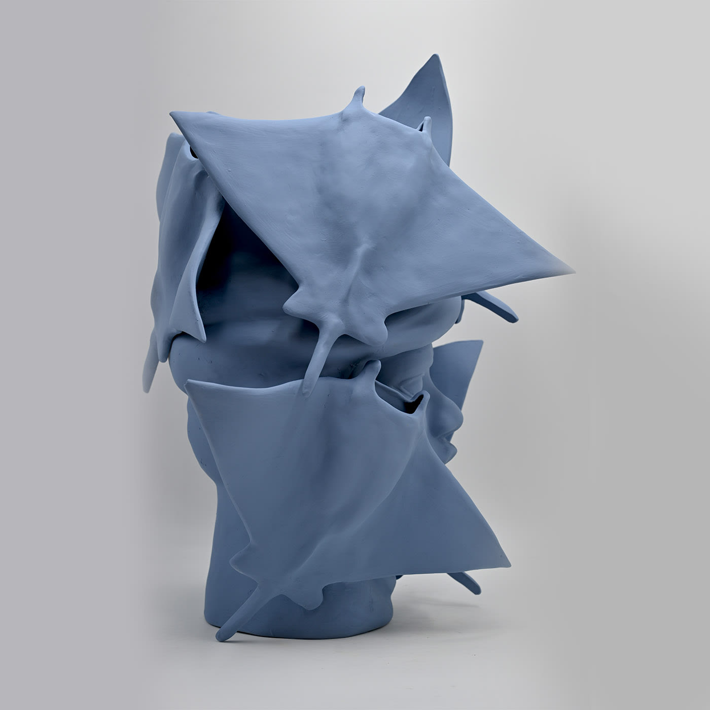 Maure‑Kopf Skulptur