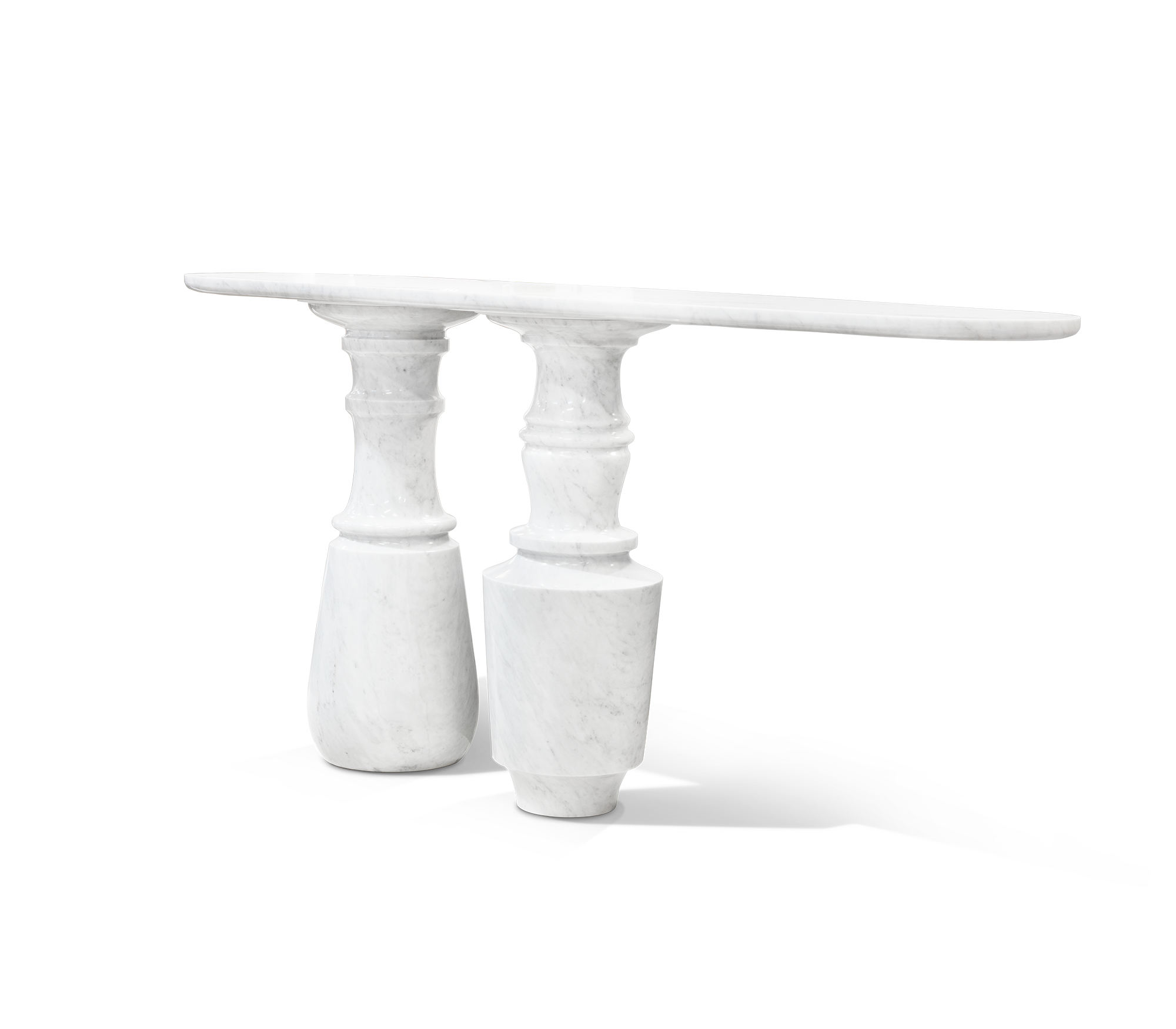 Obsidian Carrara Konsole