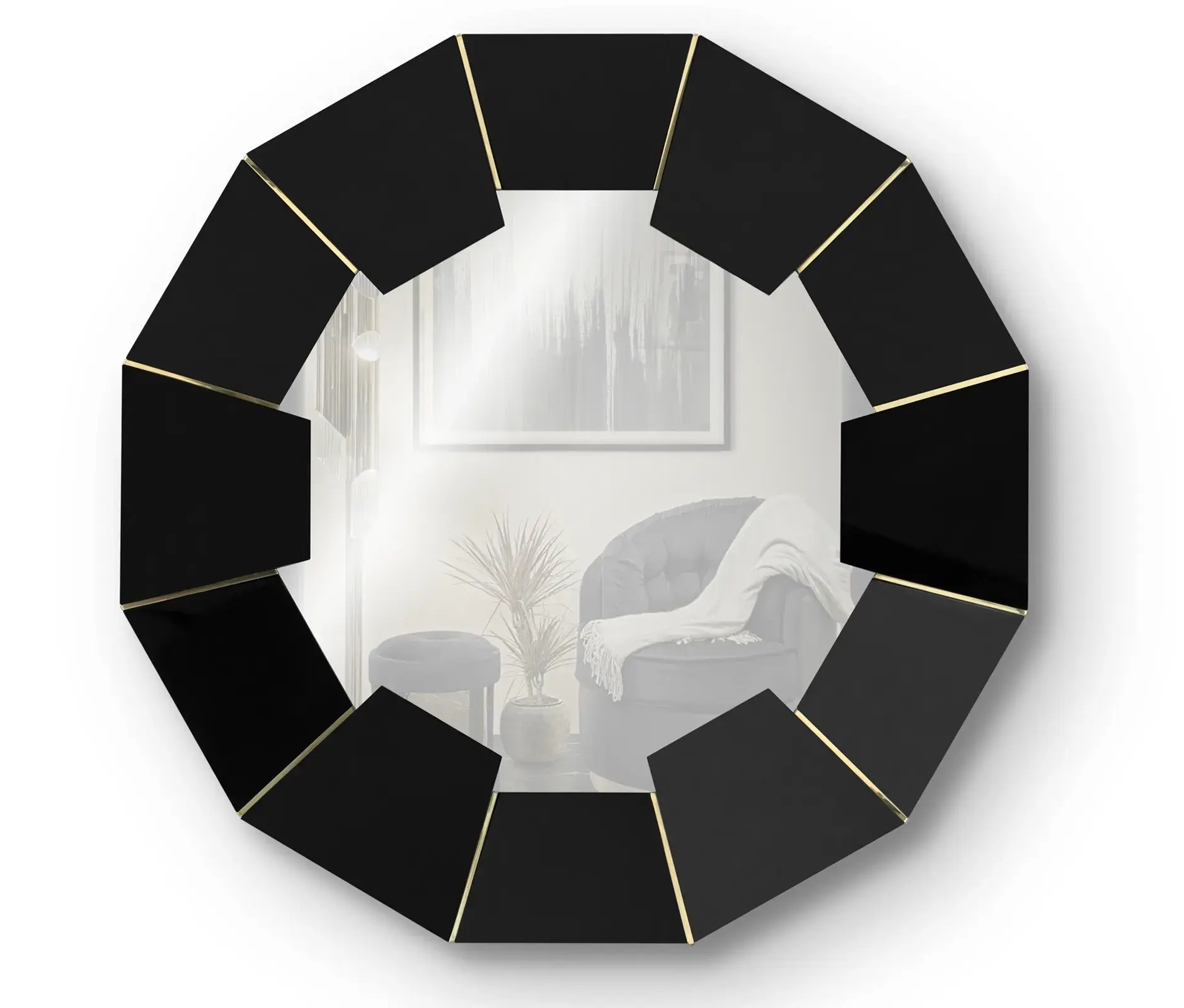 Radiance Schwarzer Spiegel