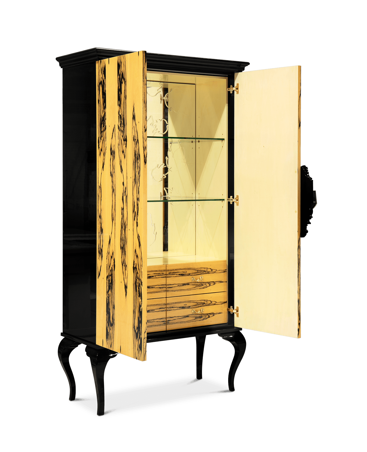 Louvre Ebenholz Royal‑Schrank