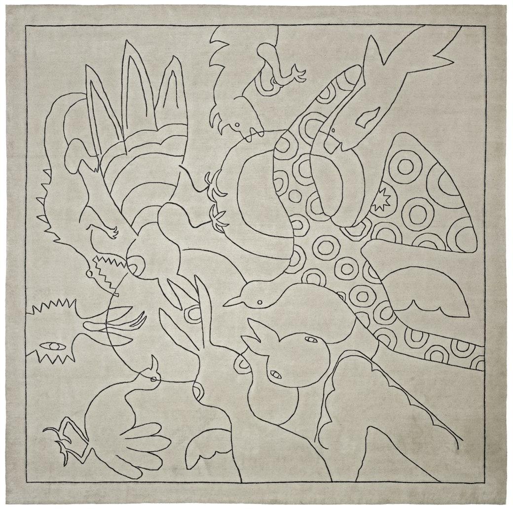 Paradise Birds Teppich