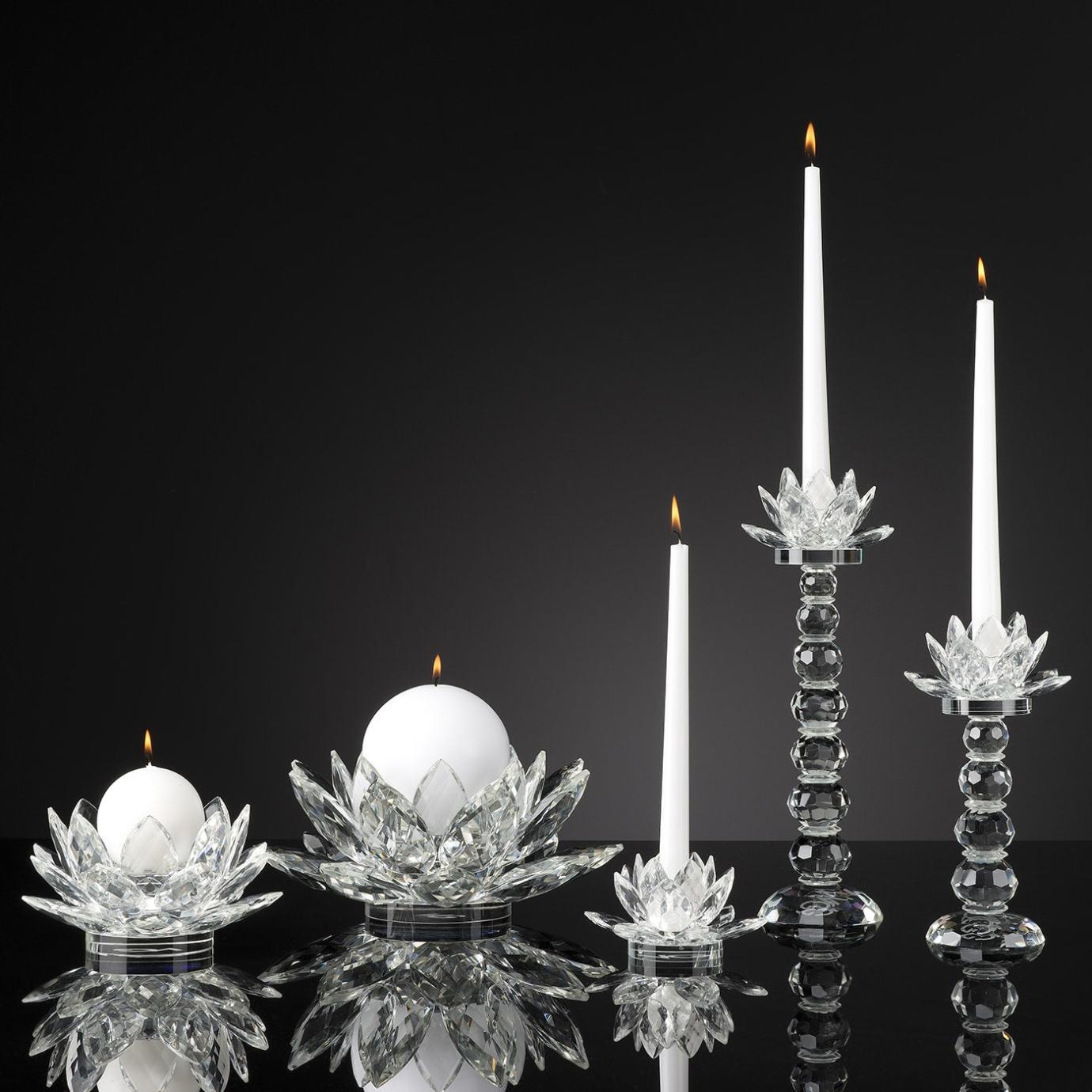 Lotus Crystal Kerzenhalter