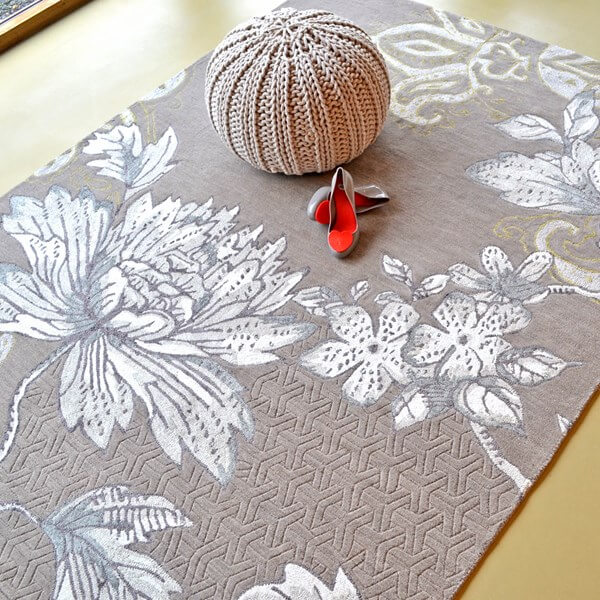 Fable Floral Grey 37504 Teppich | Größe: 250 x 350 cm