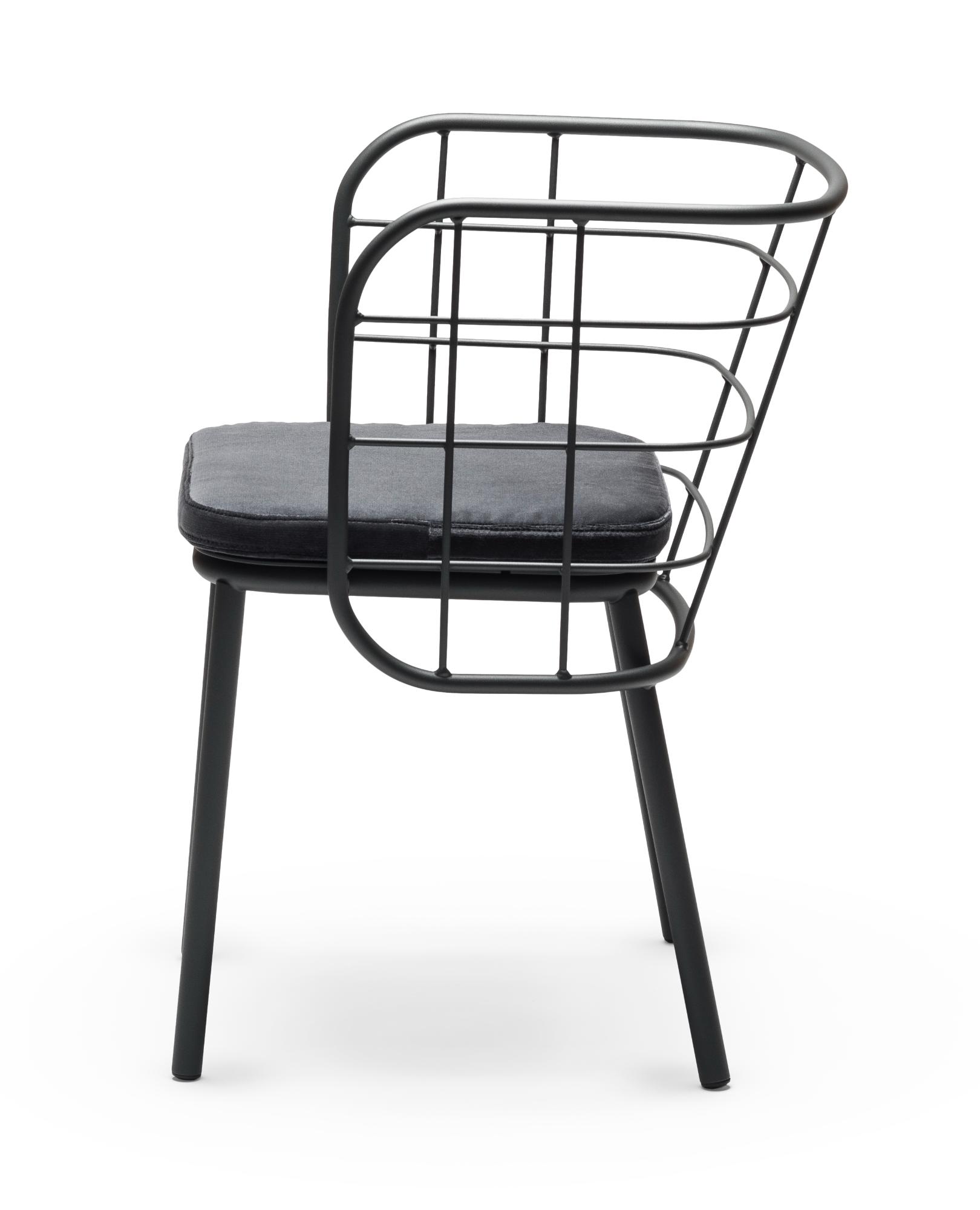 Jujube SP-A Schwarzer Outdoor-Stuhl