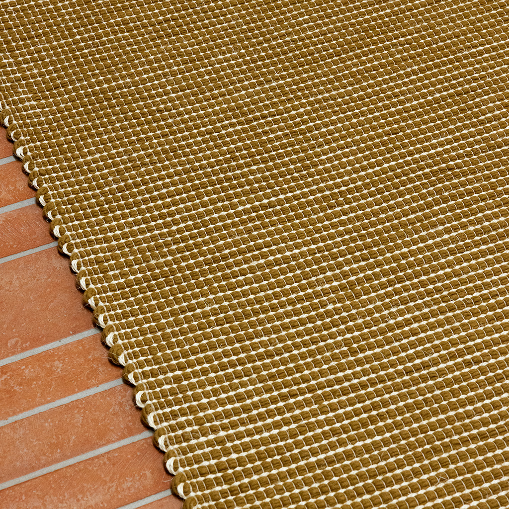 Frame Mustard Teppich | Größe: 140 x 200 cm