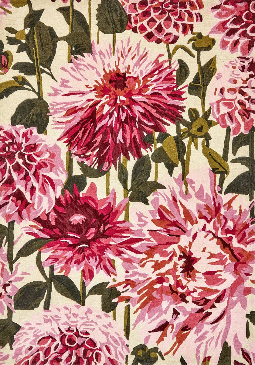 Dahlia Fuchsia/Palm 142402 Teppich | Größe: 170 x 240 cm