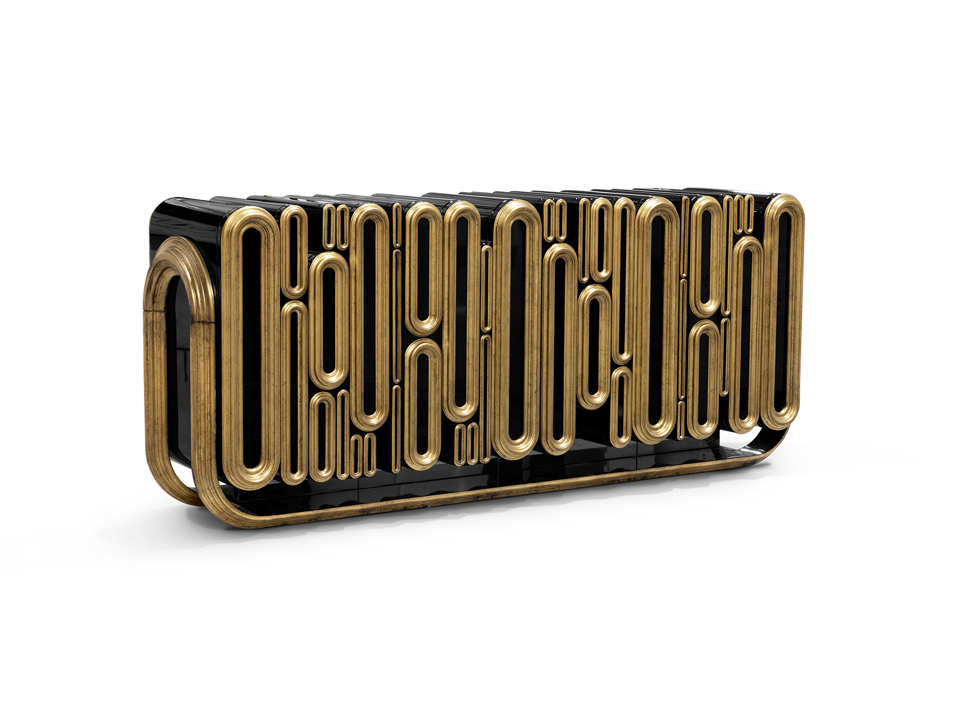 Ellipse Antikes Sideboard