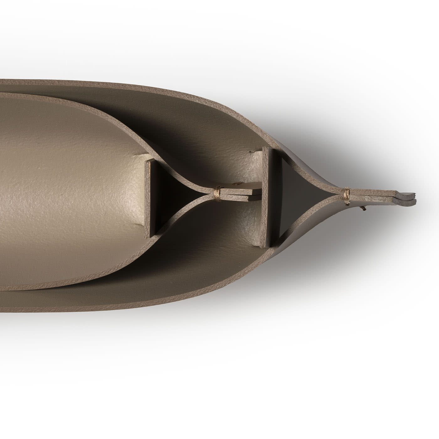 Canoe Leder‑Schreibtischbox