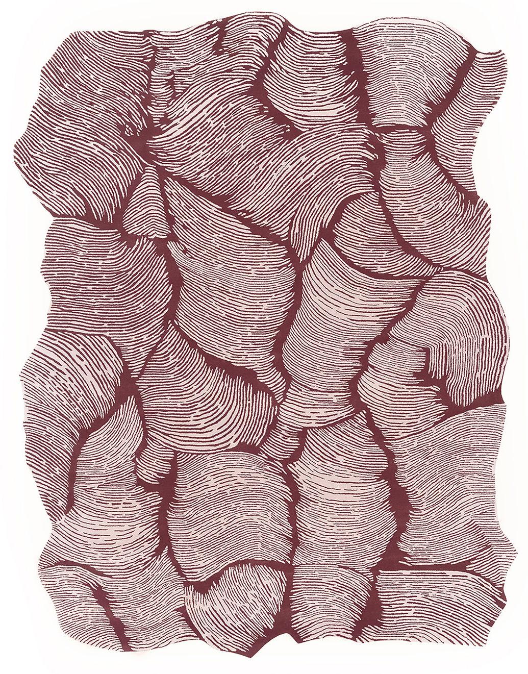 Designer Zimt Teppich | Größe: 275 x 360 cm