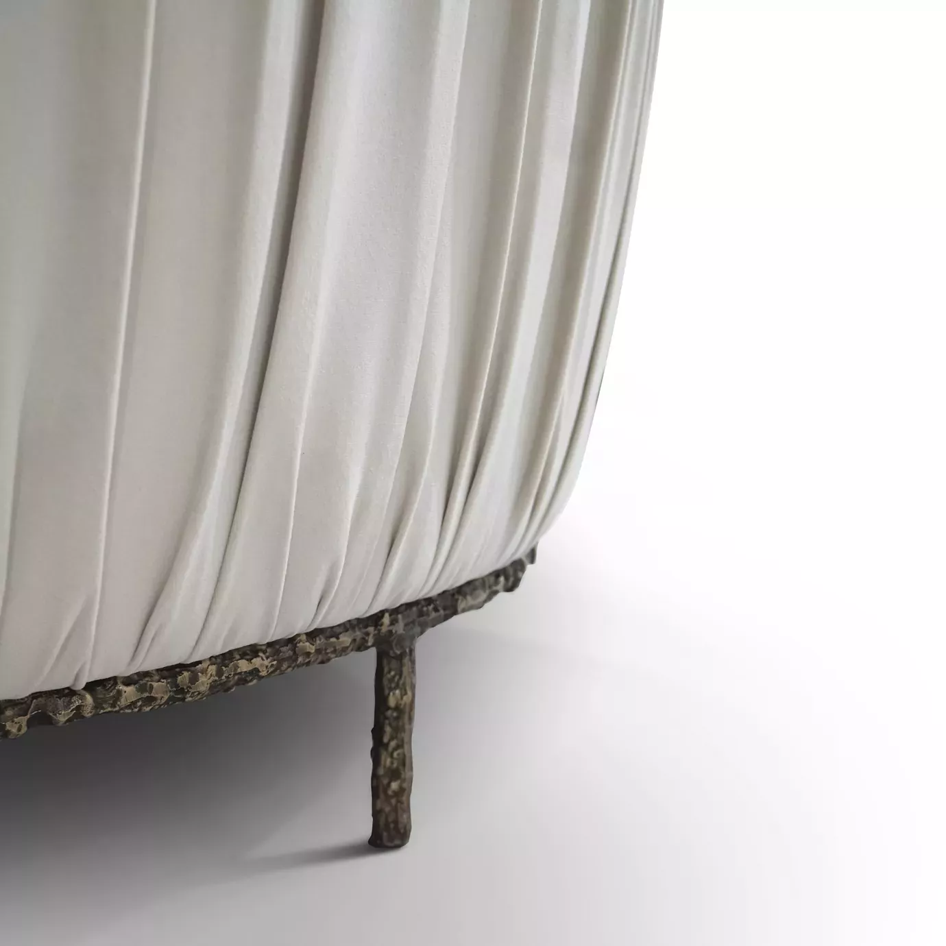 Vamp Sofa mit Metallgestell