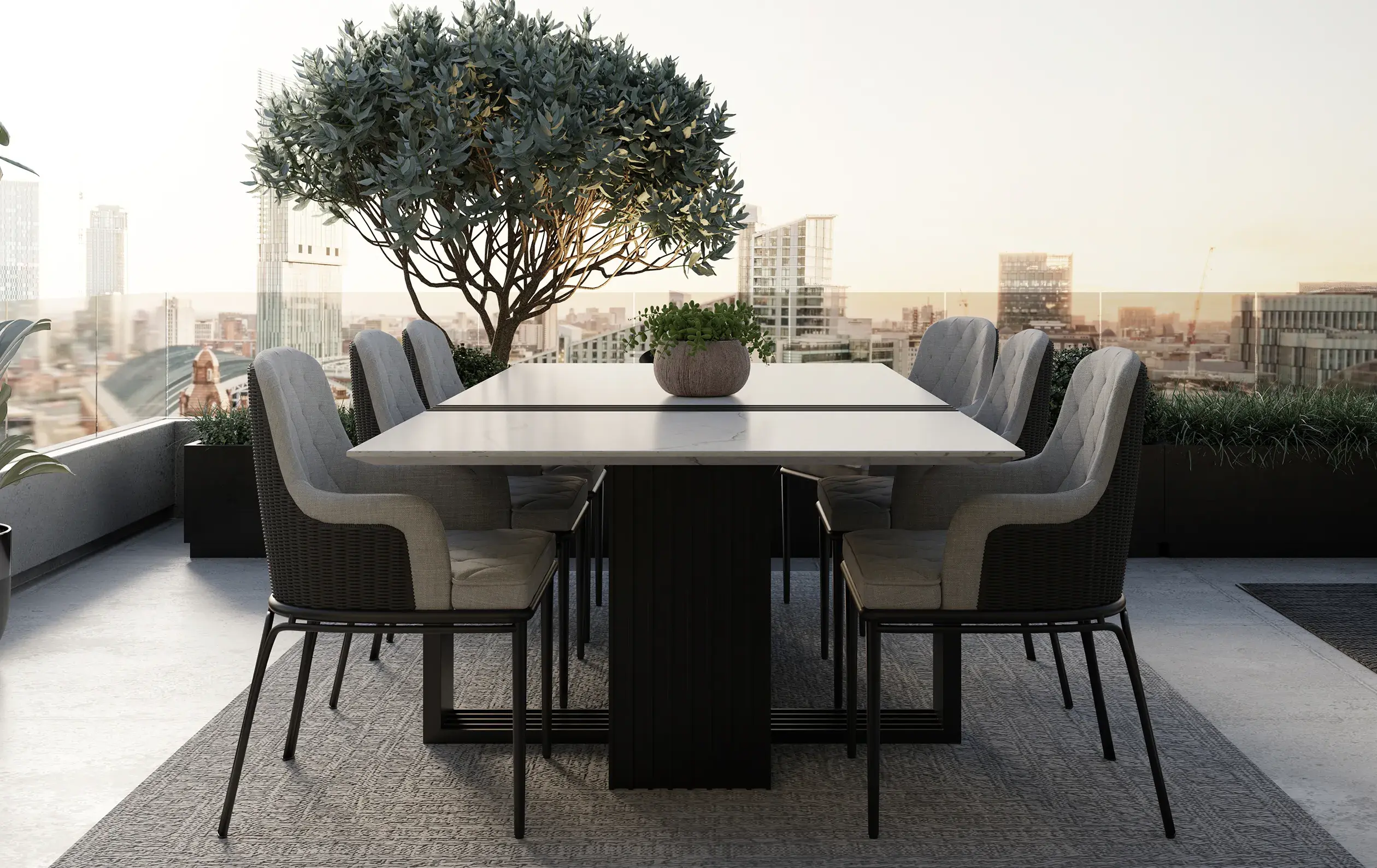 Whirlwind Outdoor‑Esstisch - 5