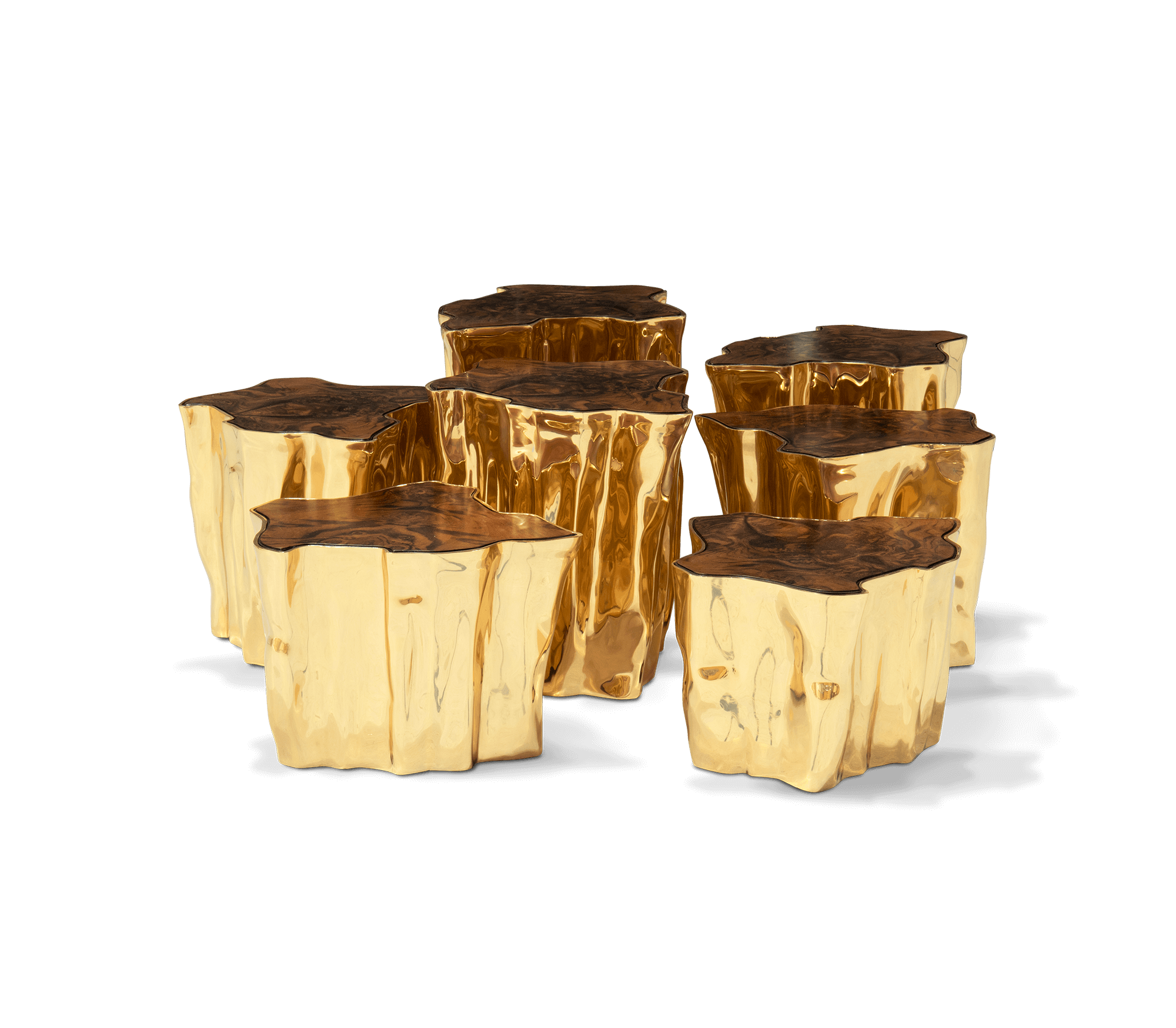 Paradise Serie Walnuss‑Couchtisch