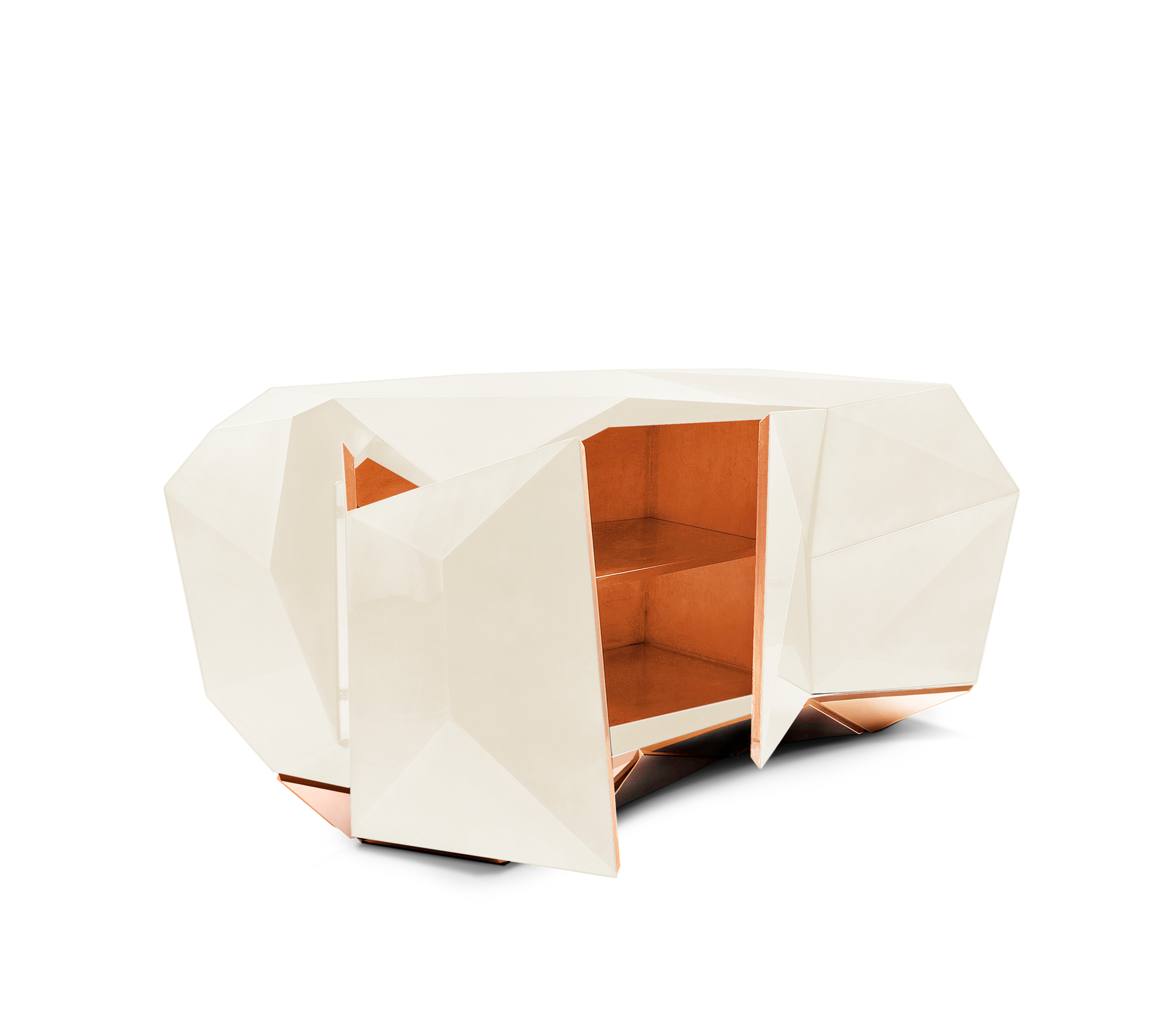 Prism Creme‑Sideboard