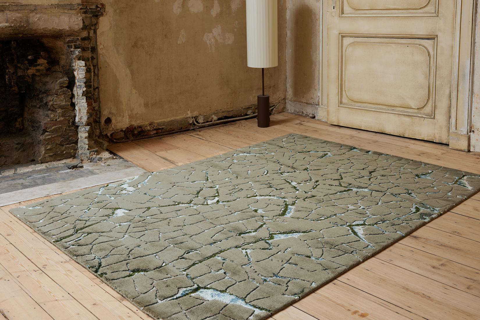 Kintsugi Putty Grey Teppich | Größe: 300 x 400 cm