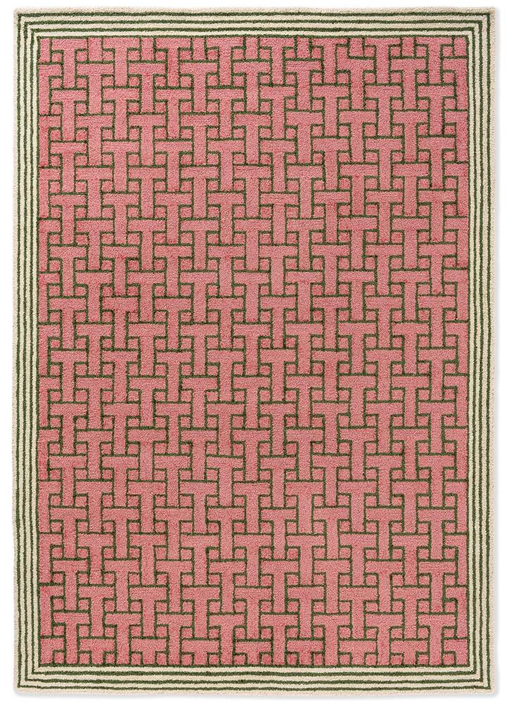 TB T Monogram Staubrosa Outdoor 455802 Teppich | Größe: 140 x 200 cm