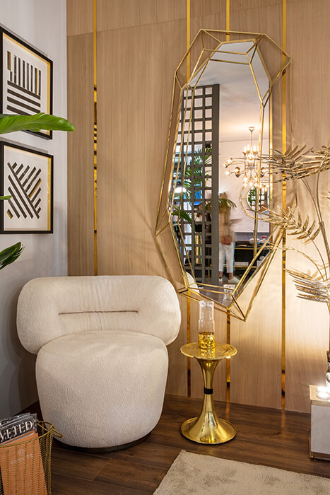 Lustre Großer Wandspiegel - 3