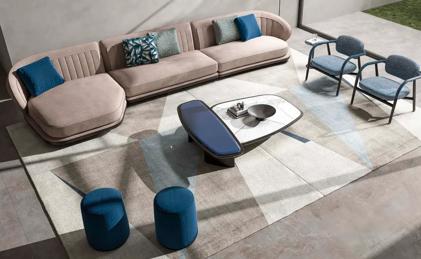 Kigali Marmor‑Couchtisch