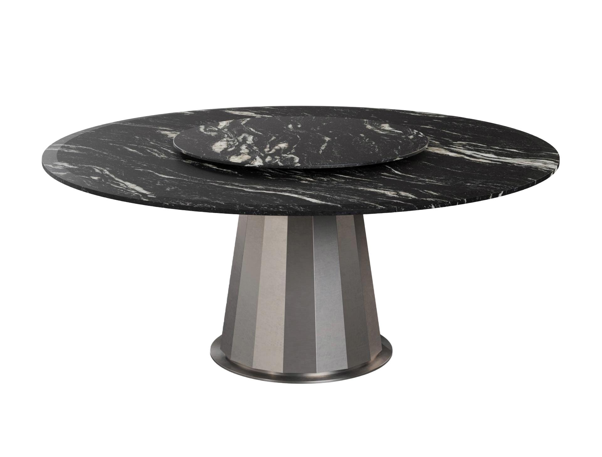 Stay Runder Esstisch | Konfiguration: Ohne Drehteller | Dimensions: Ø 180 cm