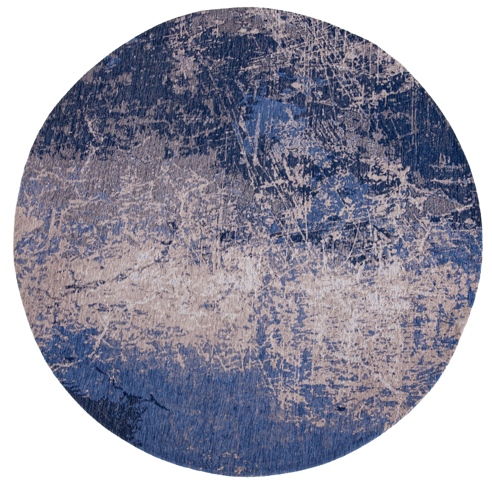 8629 Abyss Blue Runder Teppich | Größe: Ø 240 cm