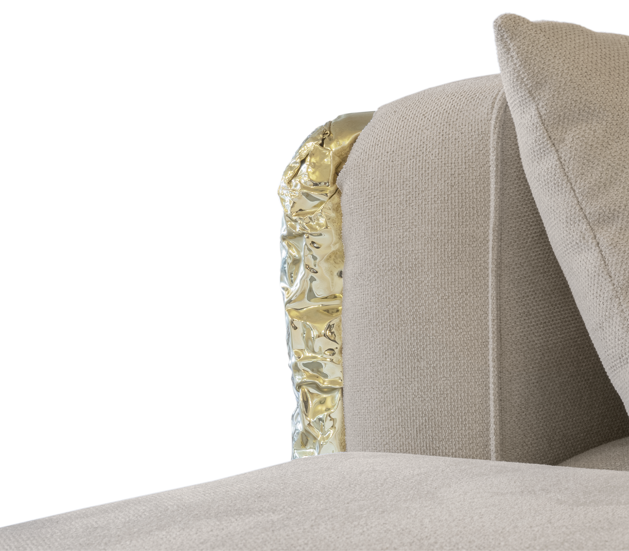 Imperia Creme‑Modulares Sofa