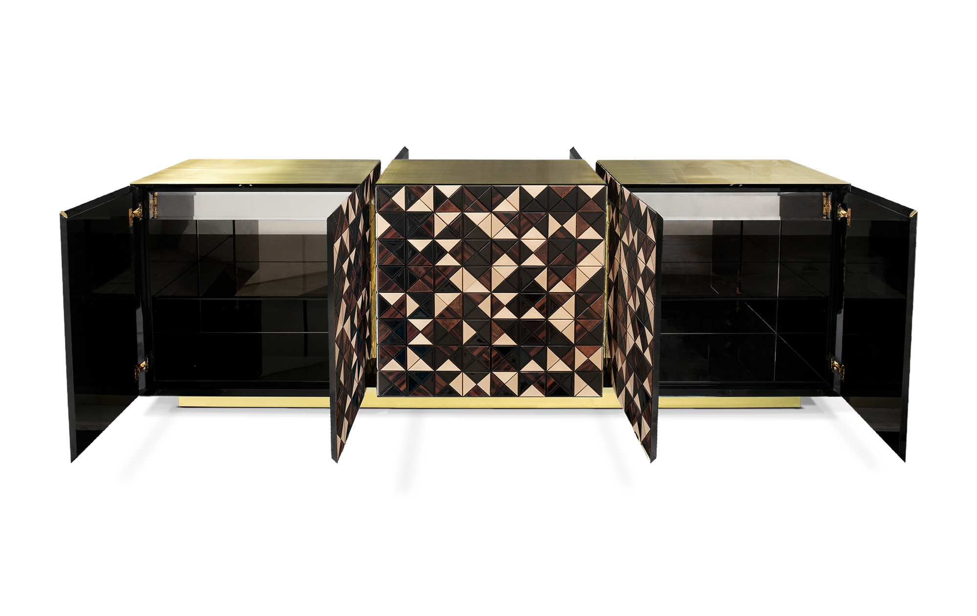 Mosaic Walnuss‑Sideboard