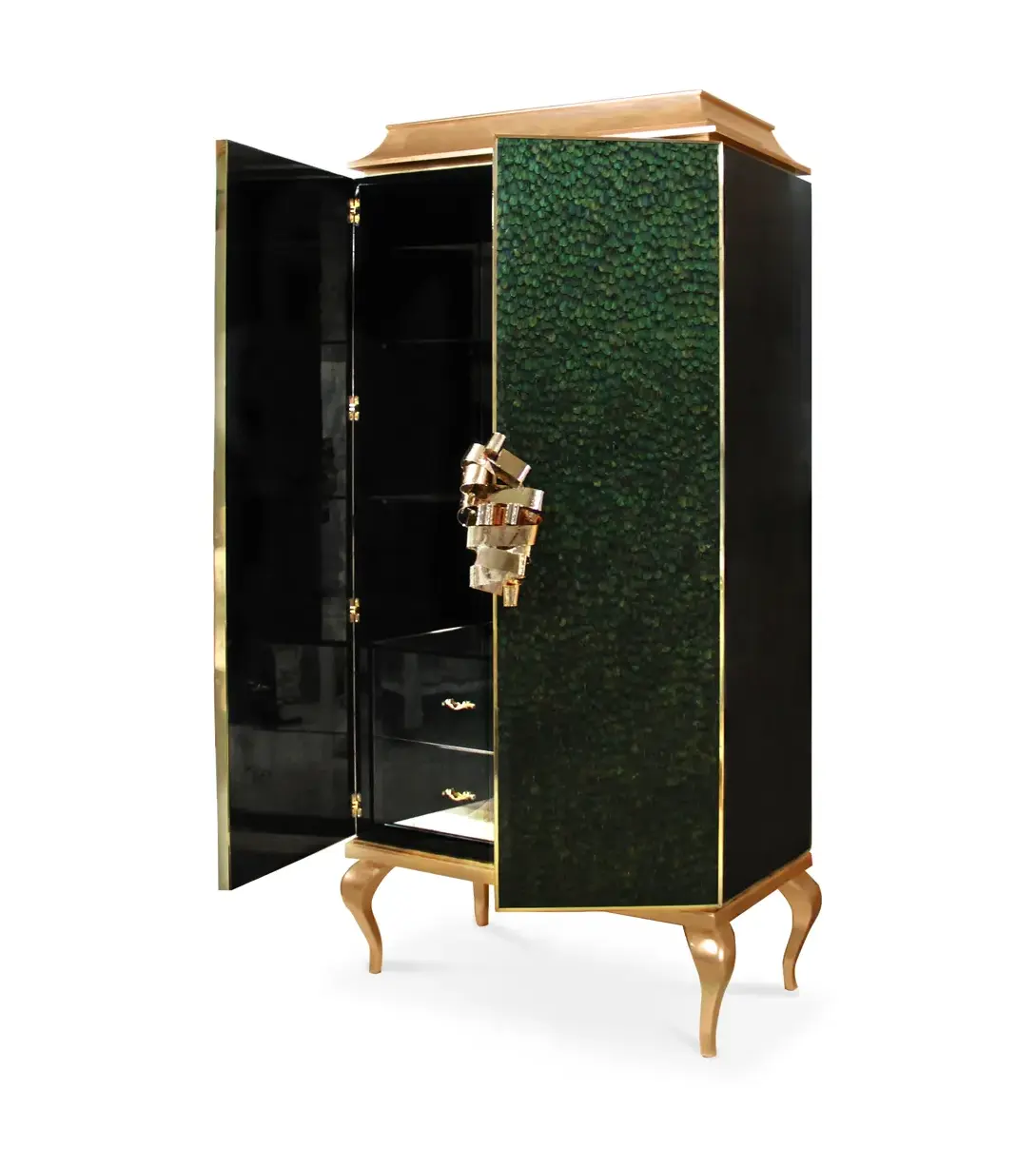 Mirage Pfauenfeder‑Armoire