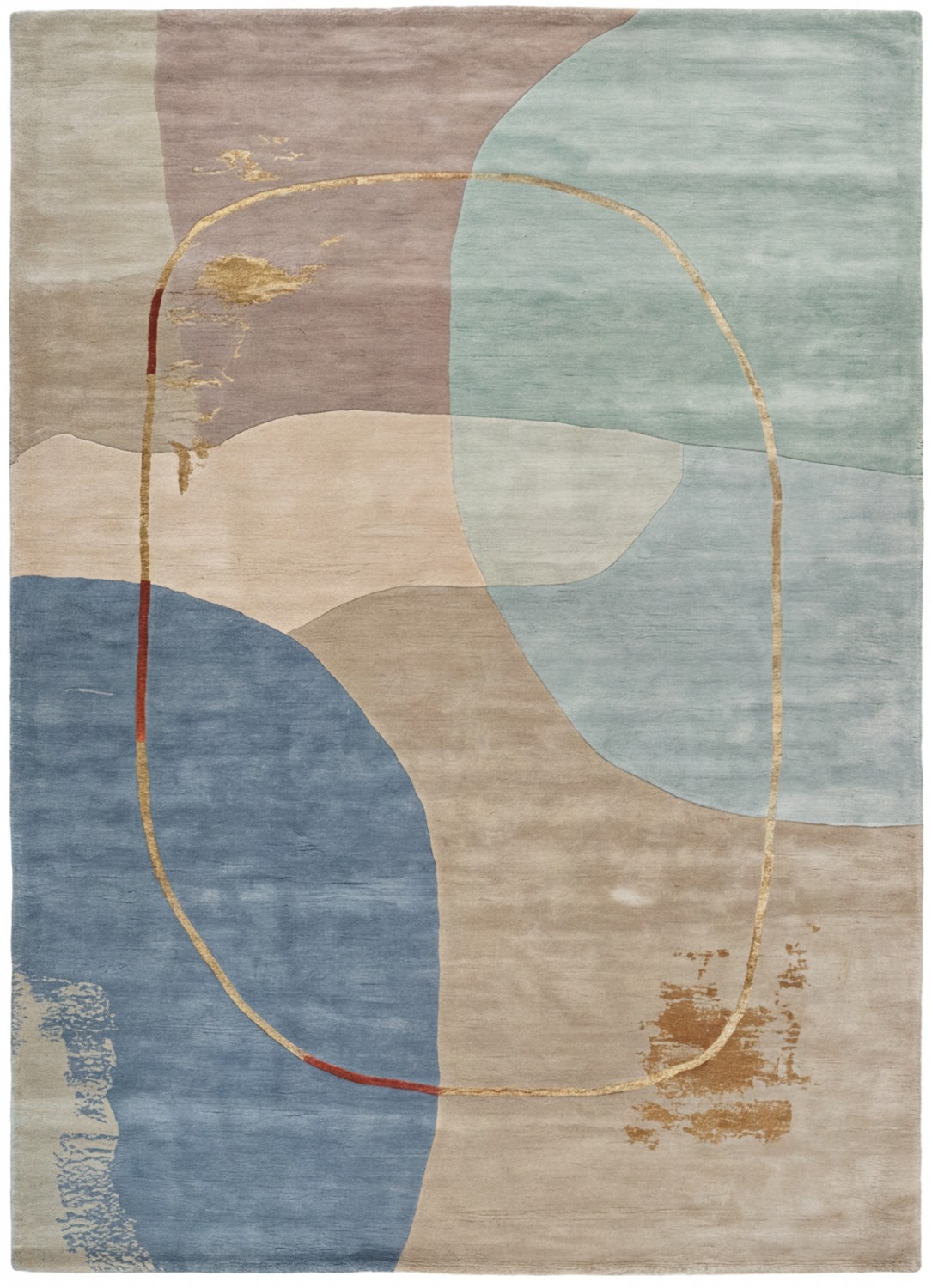 Soft Currents Teppich