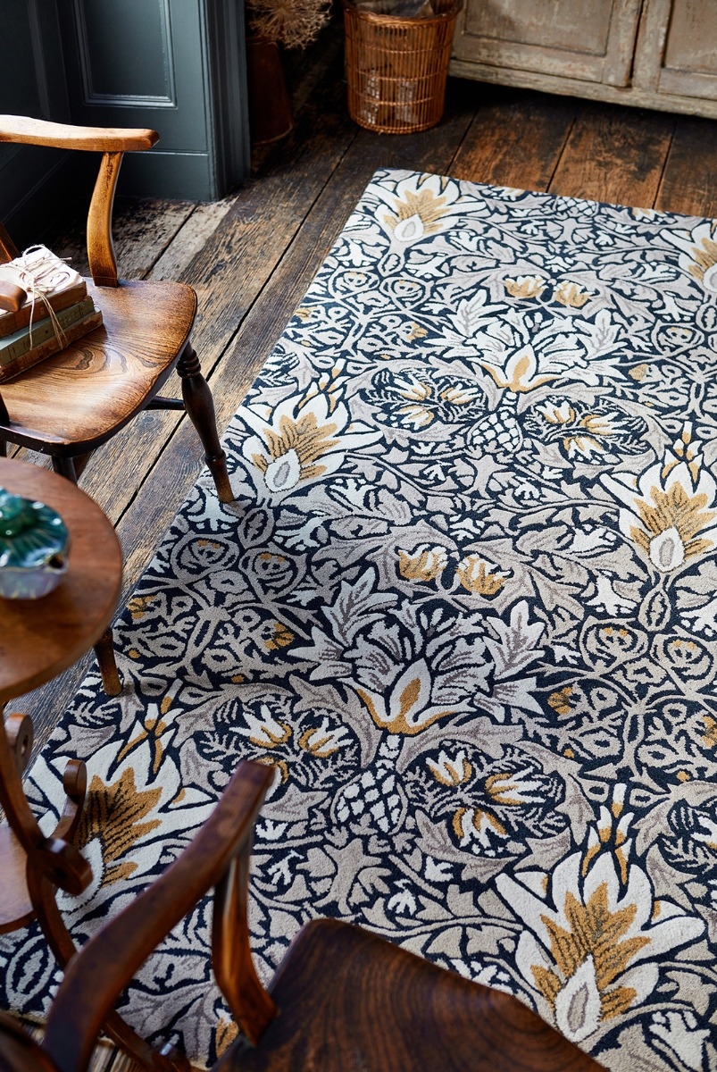 Snakeshead Indigo 127208 Teppich | Größe: 140 x 200 cm