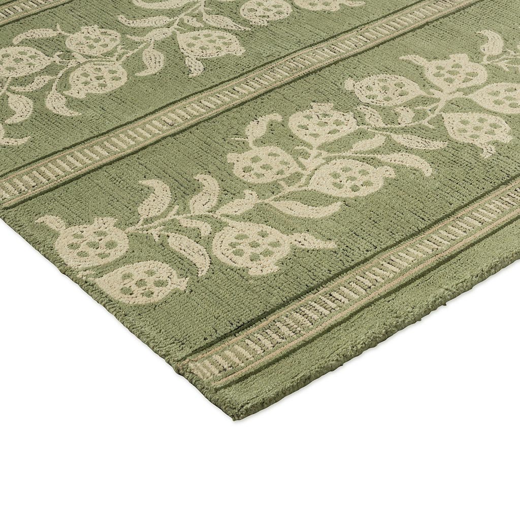 Anaar Forest Green Teppich | Größe: 140 × 200 cm