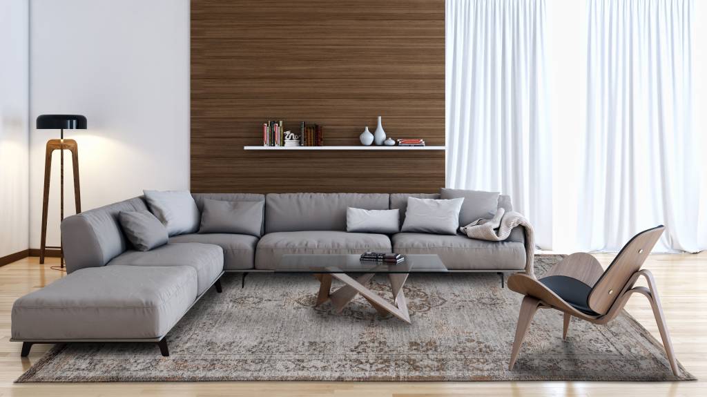 8257 Grey Ebony Teppich | Größe: 280 x 390 cm