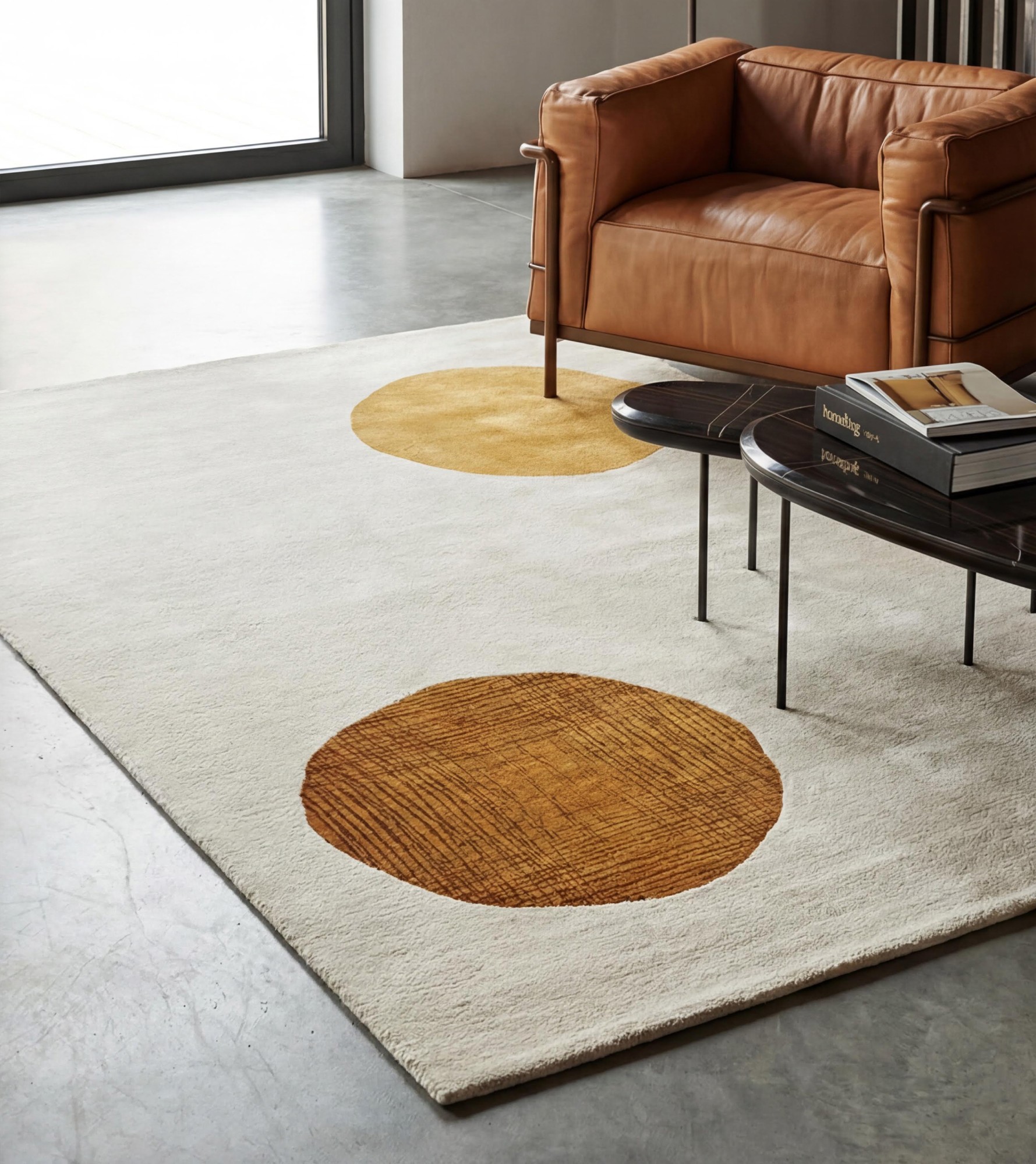 Golden Trace Teppich