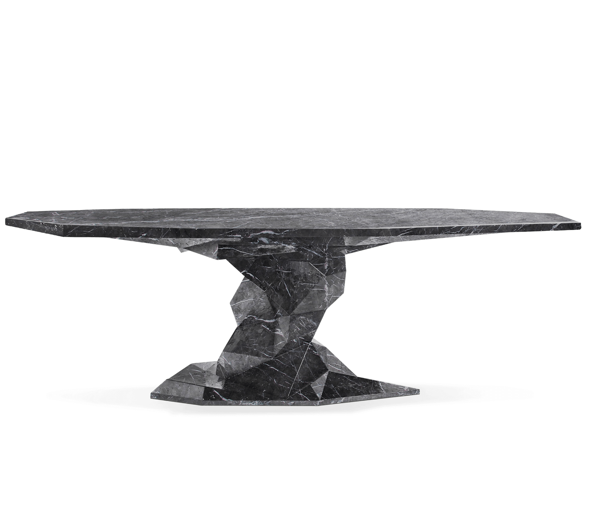 Bonsai Kunstmarmor Luxe Esstisch
