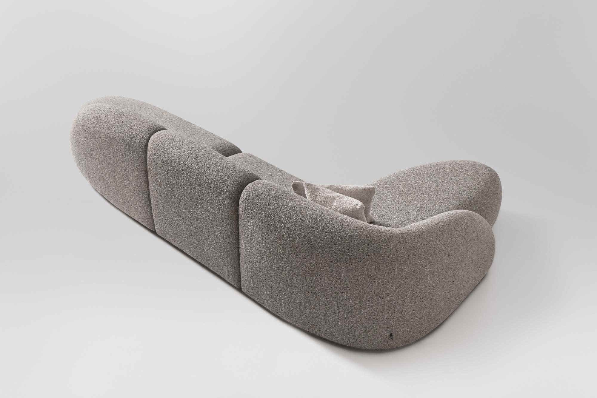 Beluga Graues Sofa