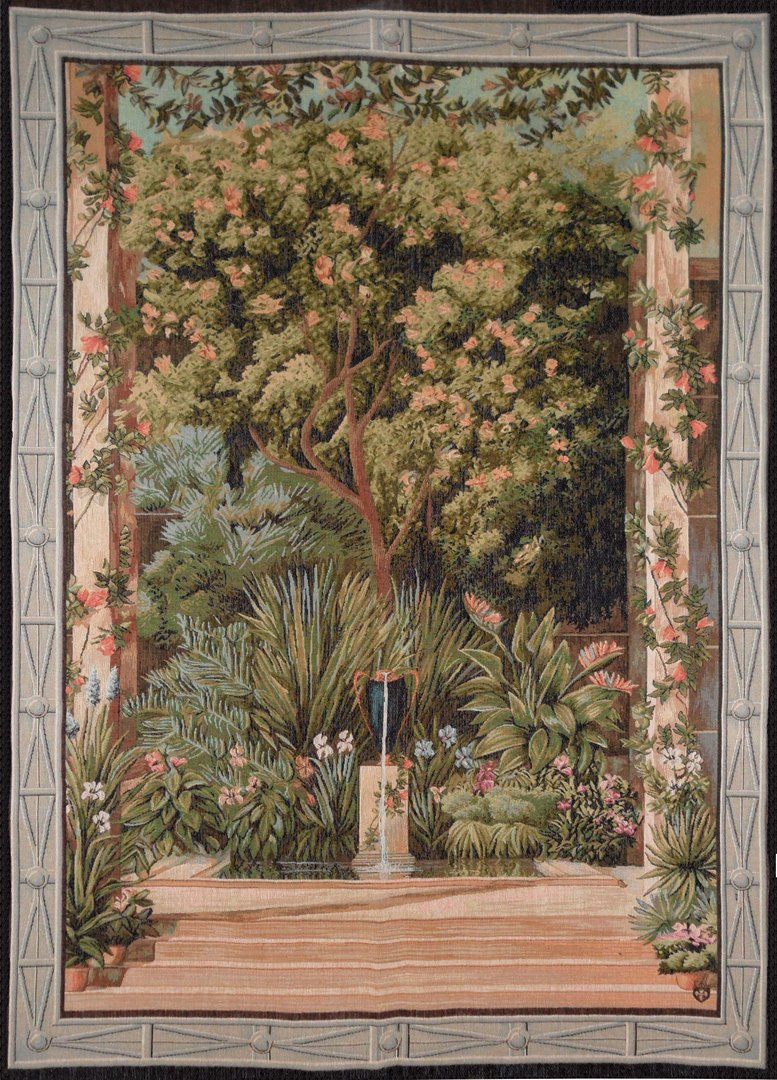 Napoleonisches Gewächshaus Wandteppich