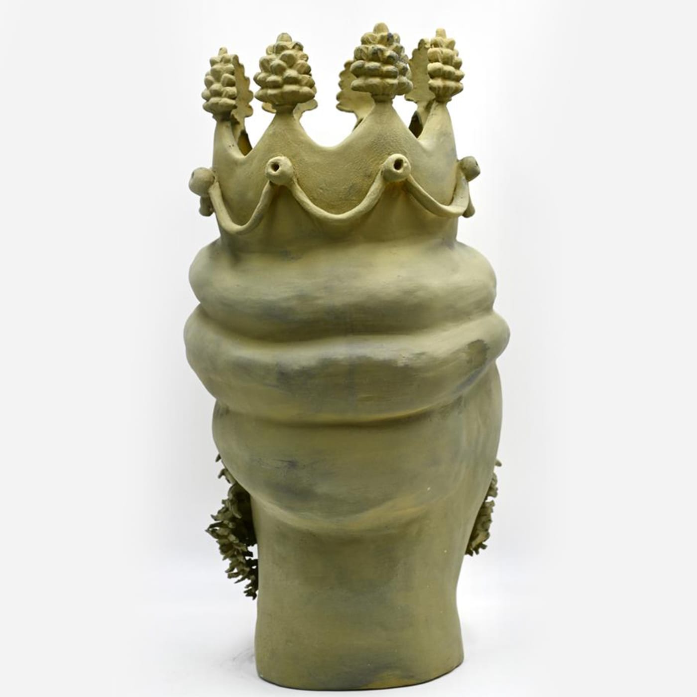 Maure‑Kopf Pistazie‑Skulptur