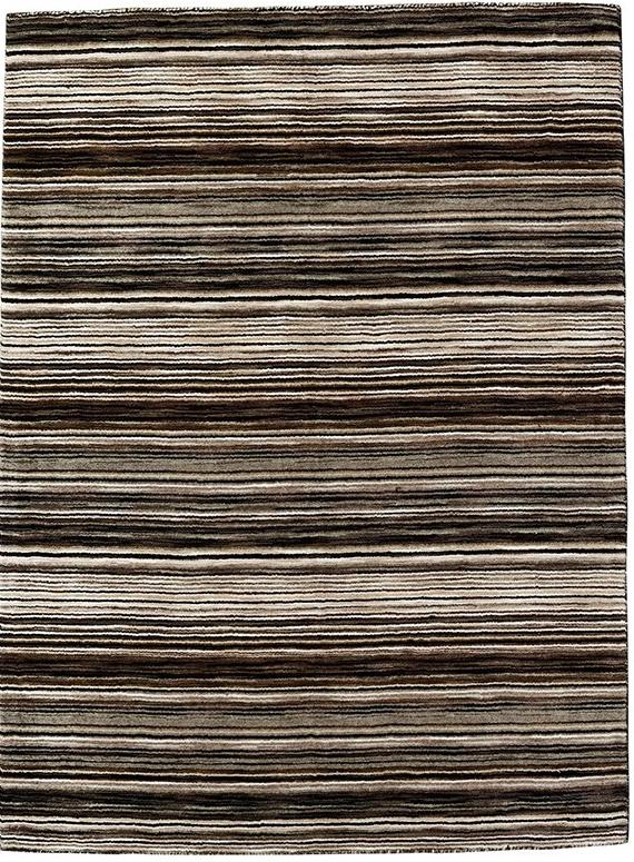 Handweb 111 Beige Teppich | Größe: 140 x 200 cm