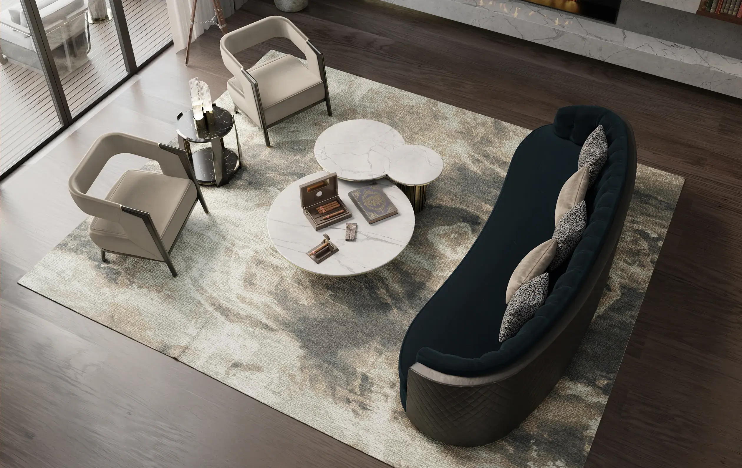 Luxe Sofa - 4