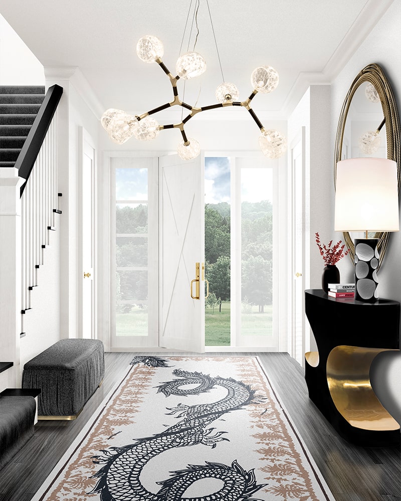 Multi-Shade Irregular Große Pendelleuchte - 2