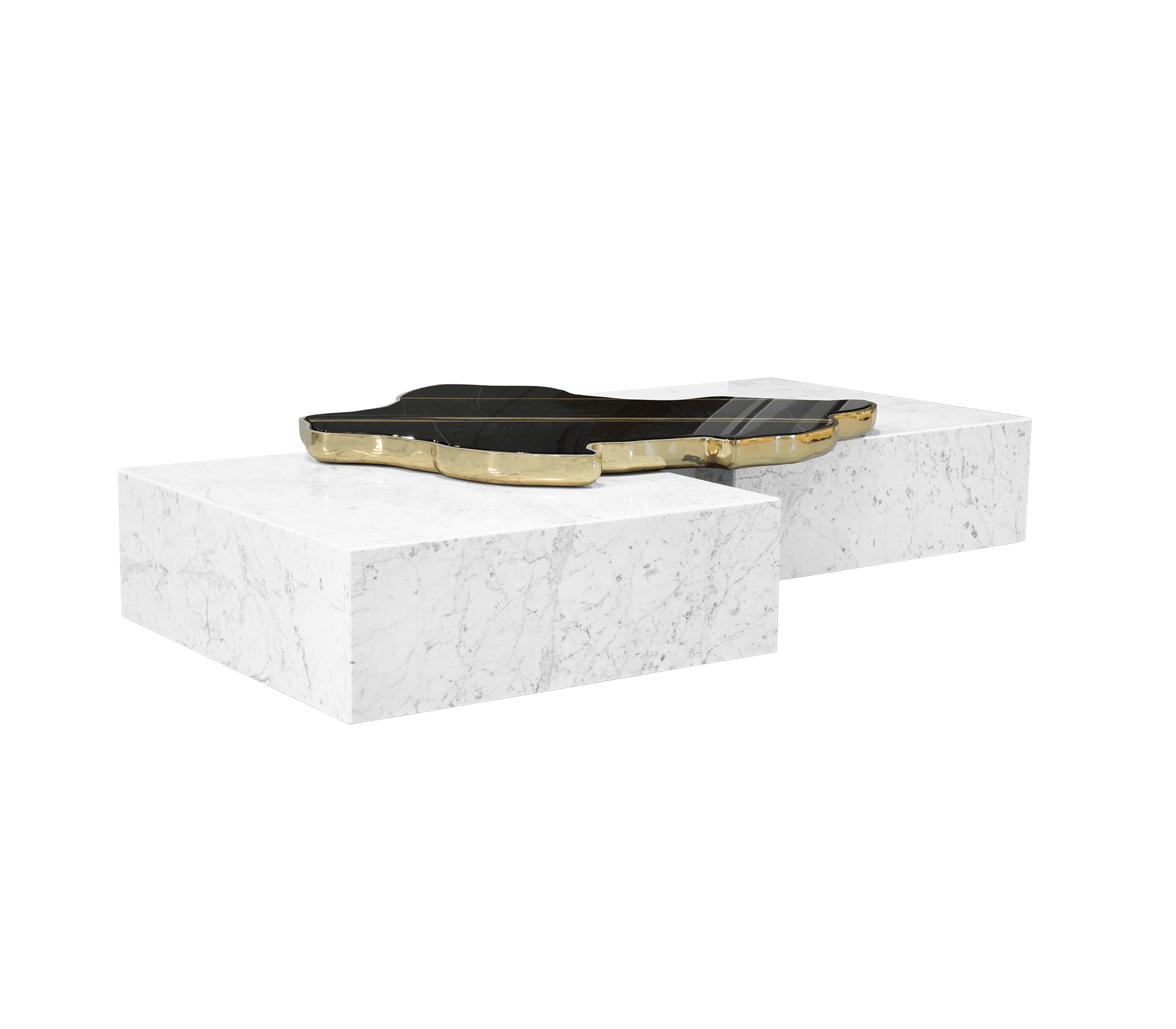 Valencia Ebenholz‑Elfenbein Tisch