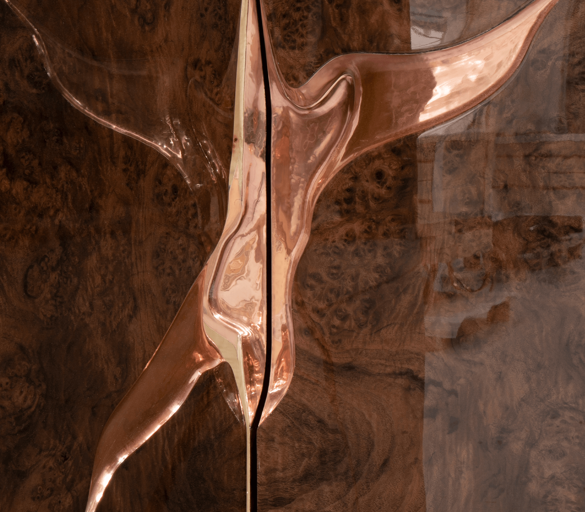 Fissure Roségold‑Sideboard