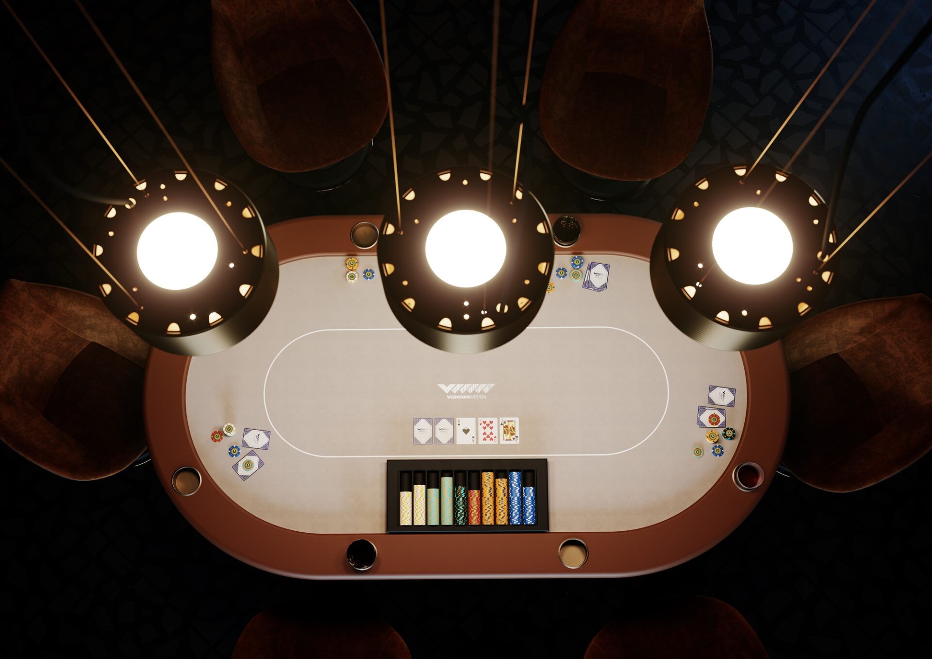 Vegas Pokertisch