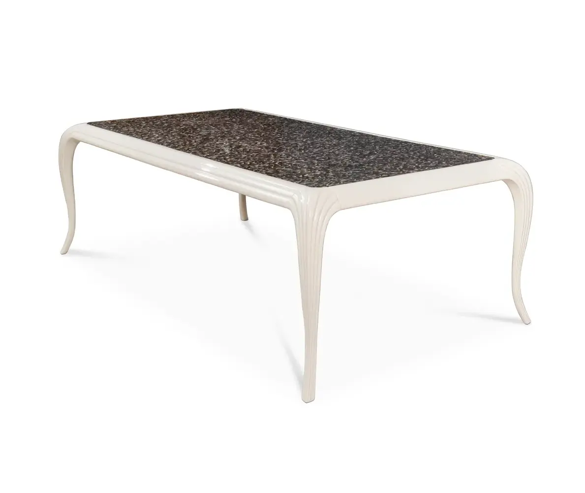 Mistral Exotischer Feder‑Esstisch