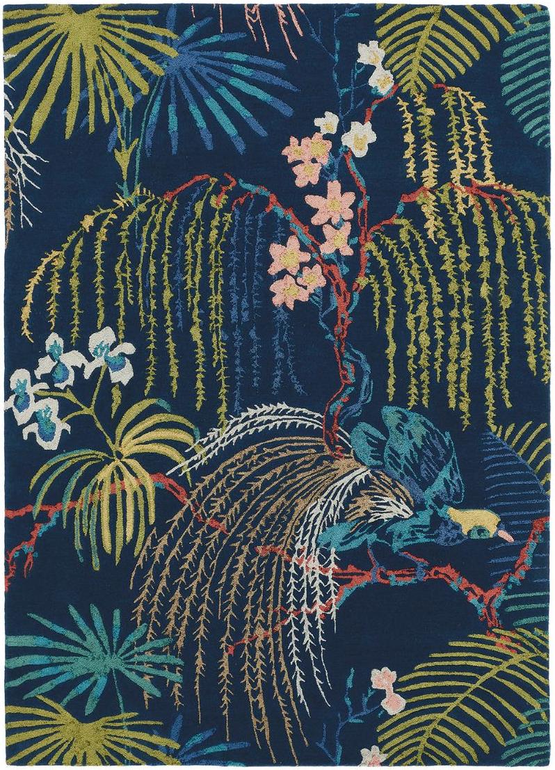 Rainforest Tropical Night 50708 Teppich | Größe: 140 x 200 cm