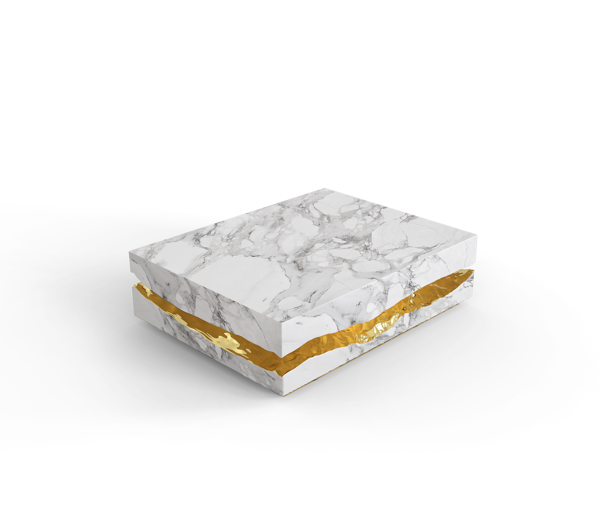 Boulder Carrara Marmor Tisch