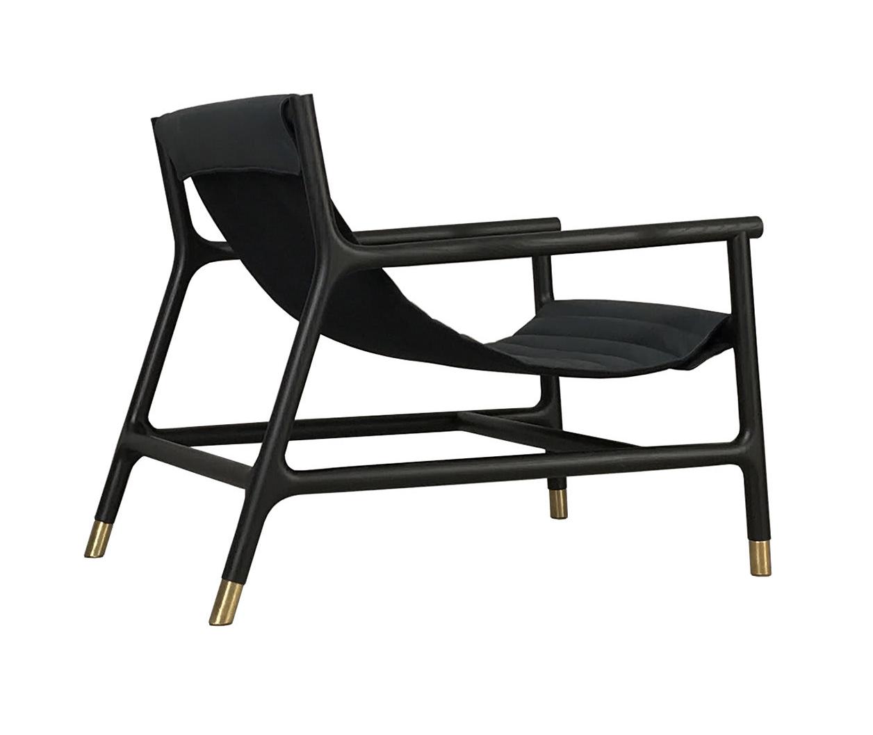Joyce Loungesessel in Schwarz